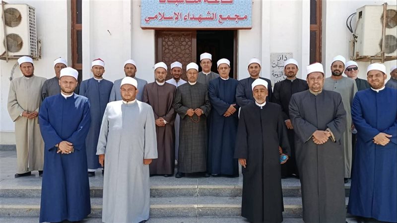جانب من أستقبال القافلة،
