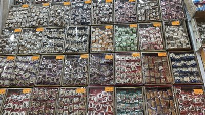 شكلمة البيستاشيو، أحدث أنواع حلوى المولد في باب البحر والكيلو بـ 300 جنيه (فيديو وصور)