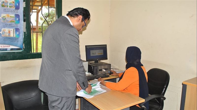 جانب من الزيارة