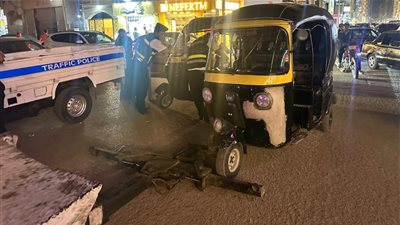 ضبط 20 توك توك مخالفا لخطوط السير بالزقازيق في الشرقية 