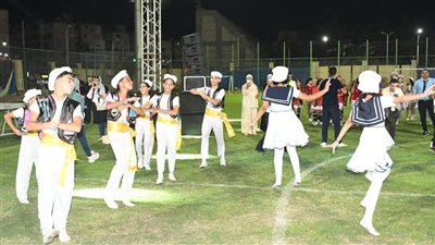 وزير الرياضة ومحافظ بورسعيد يشهدان ثاني حفلات ليالي بشبابها الصيفية