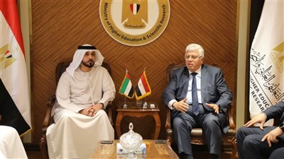 وزير التعليم العالي يتابع الموقف التنفيذي لفرع جامعة الإسكندرية بأبوظبي