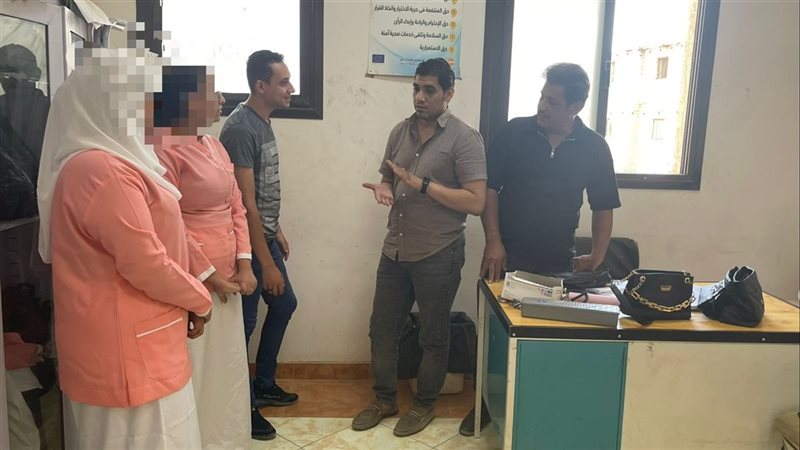 مدير الإدارة يتفقد