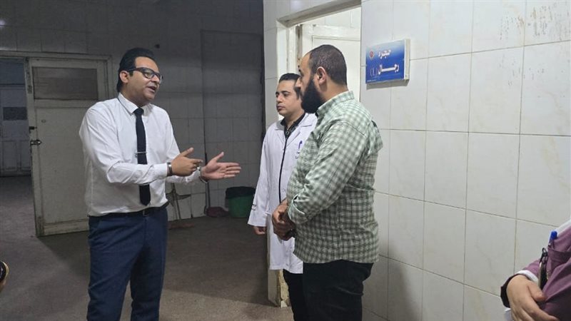 وكيل صحة سوهاج يتفقد