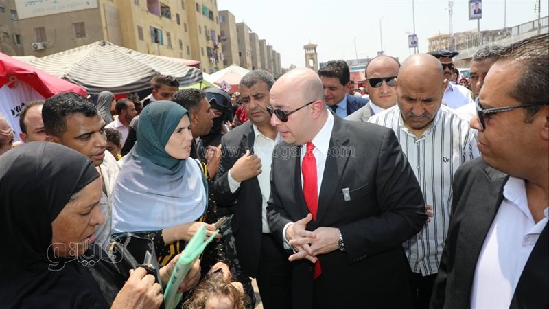 محافظ بني سويف يتفقد
