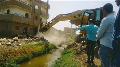 ضمن الموجة 27، إزالة فورية لـ39 حالة تعدي على أملاك الدولة بأسيوط 