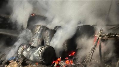 إخماد حريق مغلق أخشاب في القليوبية دون إصابات 