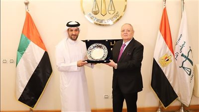 رئيس مجلس الدولة يستقبل نائب حاكم إمارة الشارقة ورئيس مجلس القضاء (صور) 