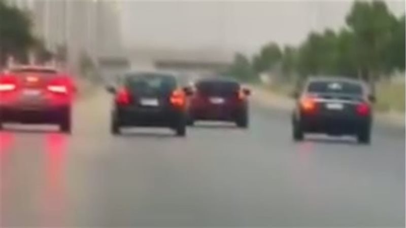 قيادة سيارة برعونة