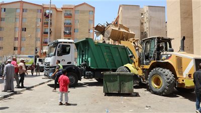 لليوم الثالث، إزالة تعديات مساكن 