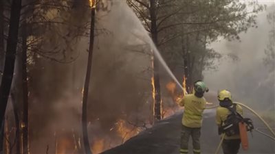 إسبانيا تستقبل جنود ورجال الإطفاء الأوروبيين لمكافحة الحرائق