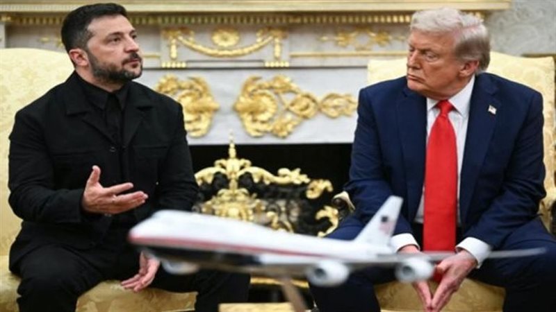 زيلينسكي وترامب،