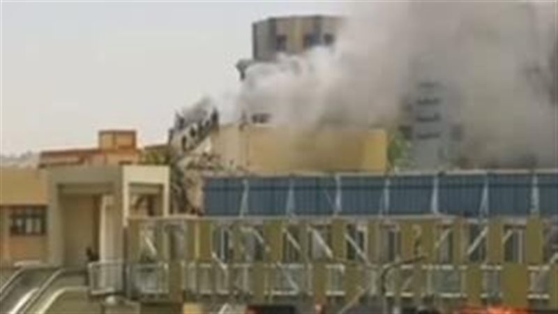 حريق النادي الأهلي