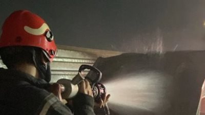 السيطرة على حريق اندلع في مكتبة بالمنيا