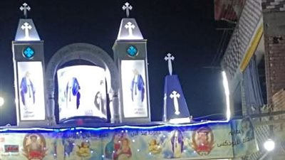 10 صور ترصد استعدادات قرية السلامية بقنا للاحتفال بمولد العذراء 