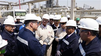 وزير البترول يتفقد مصفاة ميدور لمتابعة تطويرها ورفع طاقتها التشغيلية 