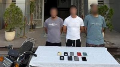 نفذوا 9 عمليات، ضبط المتهمين بسرقة الهواتف المحمولة في مدينة نصر