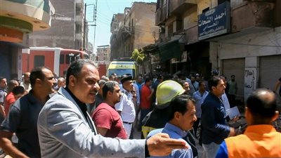 بعد انهيار عقار الزقازيق، محافظ الشرقية يراجع المنازل القديمة 