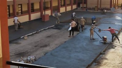 رفع كفاءة وترميم مدرسة رفاعة الطهطاوي بجمصة في دمياط