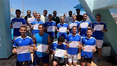 وكيل شباب الدقهلية يشهد فعاليات قفزة الثقة بجامعة المنصورة