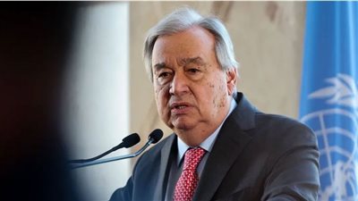 جوتيريش يدعو إلى وقف فوري لإطلاق النار في غزة والأنشطة الاستيطانية بالضفة الغربية