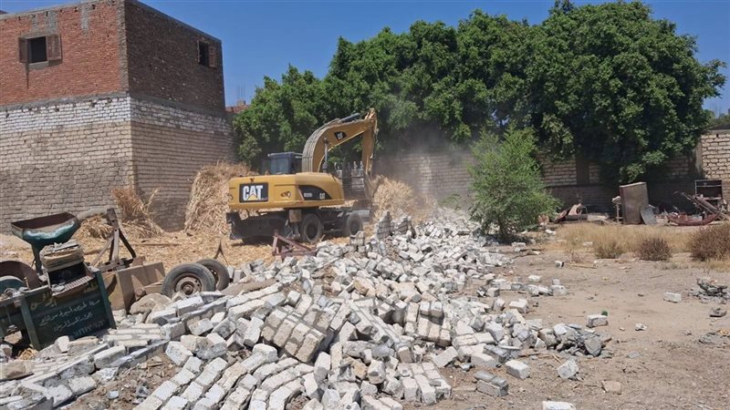 حملة إزالة بأسيوط،