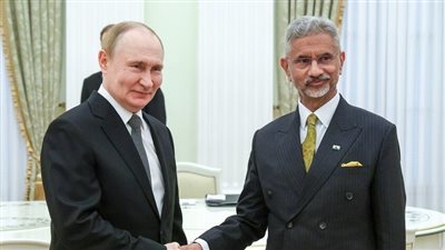 بوتين يستقبل وزير الخارجية الهندي في الكرملين