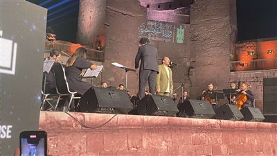 بسبب مشكلة في الصوت، تأخر صعود علي الحجار على مسرح مهرجان القلعة (صور وفيدبو)