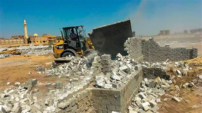 إزالة 1402 حالة تعدي على أملاك دولة وأراضي زراعية بسوهاج (صور)