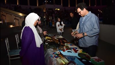 هنو يشهد عروض وزارة الثقافة ضمن فعاليات مهرجان ليالينا في العلمين