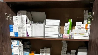 صحة الفيوم تتحفظ على مخزن دواء غير مرخص