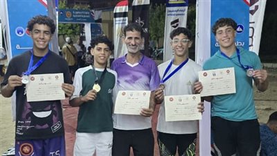 ذهبية وفضية وبرونزيتان لأبطال الدقهلية بأول أيام بطولة المصارعة الشاطئية بدمياط الجديدة