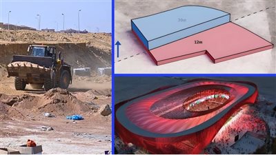 آخر تطورات العمل في إستاد الأهلي وموعد ظهوره للنور