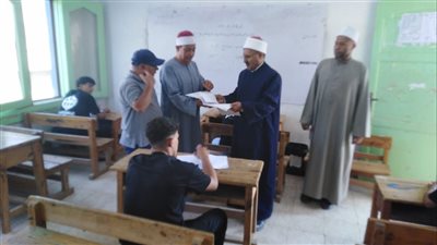 الانضباط يسود لجان امتحانات الدور الثاني للثانوية الأزهرية بالإسماعيلية (صور) 