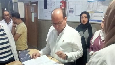 وكيل صحة الدقهلية يتفقد سير العمل بمستشفي بلقاس العام