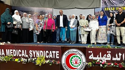 وكيل الصحة بالدقهلية يشارك في اليوم العلمي لنقابة الأطباء (صور)