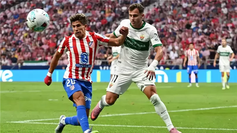 أتلتيكو مدريد وإلتشي،
