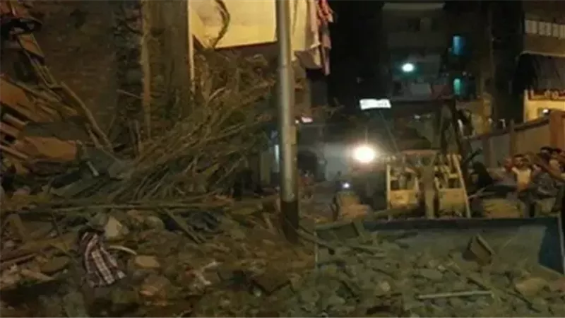 أنقاض عقار سمنود