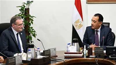 مدبولي يبحث مع رئيس 