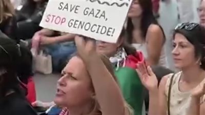 مظاهرات حاشدة في الدنمارك والسويد للمطالبة بإنهاء الحرب علي غزة