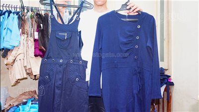 أسعار ملابس المدارس 2025 في شارع الجيش والموسكي (فيديو وصور)