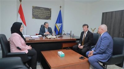 محافظ دمياط يستقبل السكرتير العام المساعد الجديد للمحافظة