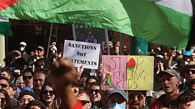 أستراليا تشهد واحدة من أكبر التظاهرات الداعمة لفلسطين