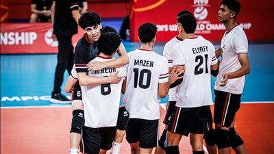 بعد الفوز على تركيا، ترتيب مجموعة منتخب الشباب في بطولة العالم للطائرة