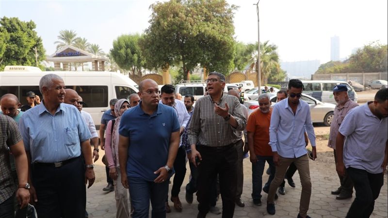 محافظ الجيزة يتفقد