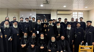 كنائس وسط القاهرة تناقش ترتيبات الخدمة بحضور الأنبا رافائيل