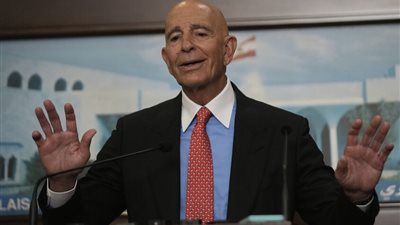 الرئاسة اللبنانية تعرب عن أسفها بسبب تصريحات من الموفد الأمريكي لسوريا