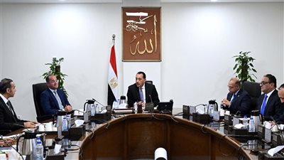 مدبولي يجتمع برئيس هيئة الرقابة المالية ورئيس البورصة الجديد