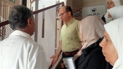 وكيل صحة الدقهلية يفاجئ مستشفى منية النصر (صور)