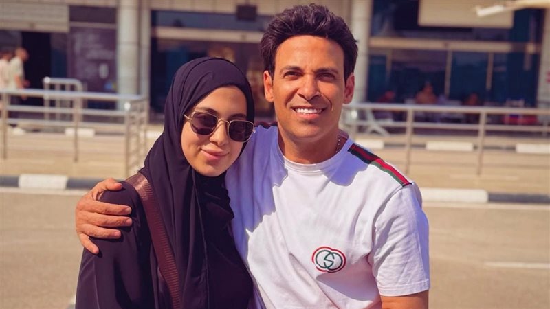 سعد الصغير وابنته
